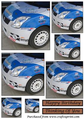Rally Car Toppers 2