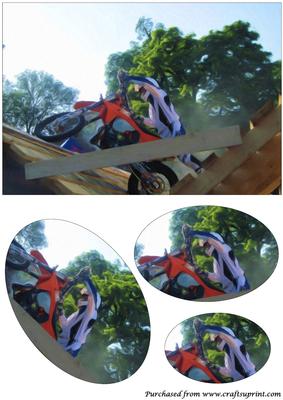 Enduro Rider Oval Pyramid 1