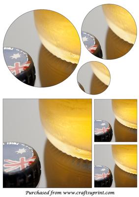 Australian Beer Circle Pyramid