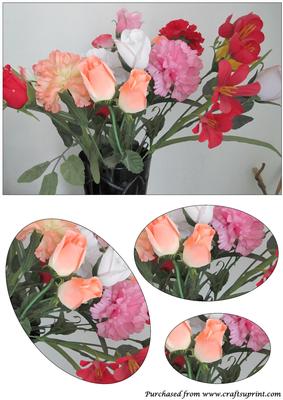 Flower Vase Oval Pyramid