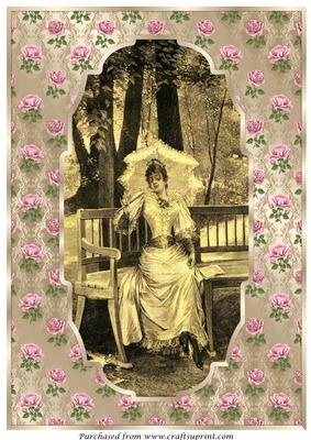 Vintage Lady A4
