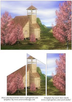 Wooden Church Quick Card