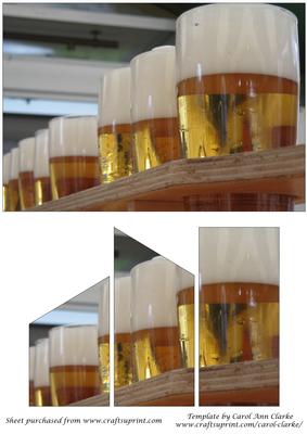 Row of Beers Quick Card