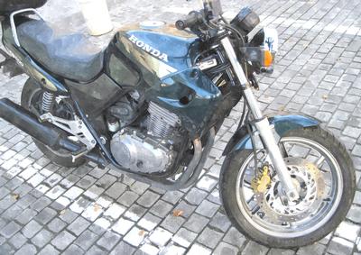 Honda Motorbike Watercolour Background