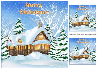 Christmas House Topper