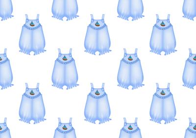 Baby Boy Clothes Backing Paper