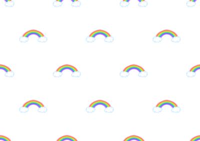 Baby Pastel Rainbow Backing Paper 3