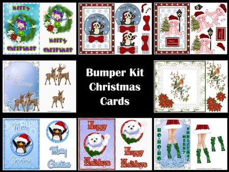 Bumper Kit Christmas Cards