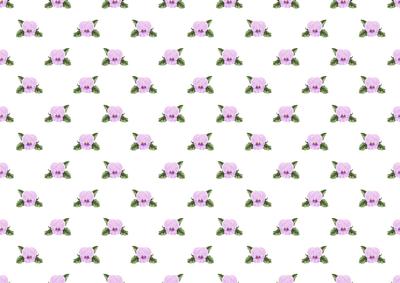Pansies Lilac Backing Paper