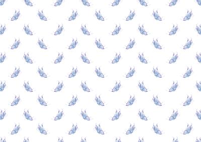 Butterflies Blue Lilac Backing Paper