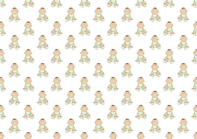 Baby Boys Backing Paper 7