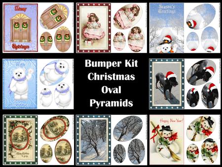 Bumper Kit Christmas Oval Pyramids