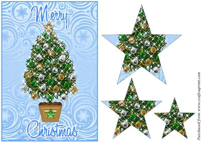 Christmas Tree Star Pyramid 3