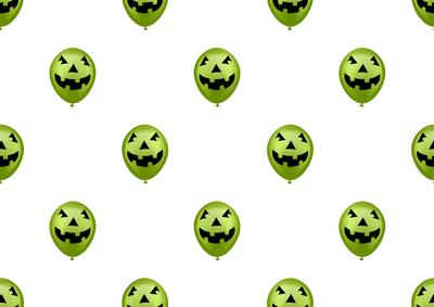 Halloween Balloon Backing Paper 1