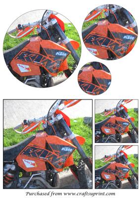 Motorbike Circle Pyramid 6