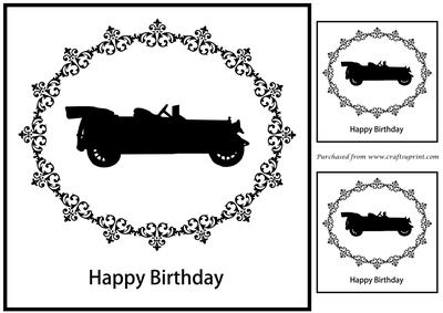 Vintage Sports Car Topper