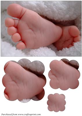 New Baby Scalloped Pyramid