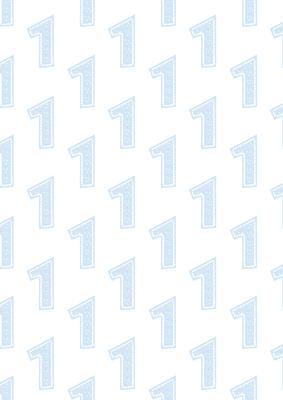 Baby Boy Birthday One Landscape Backing Paper