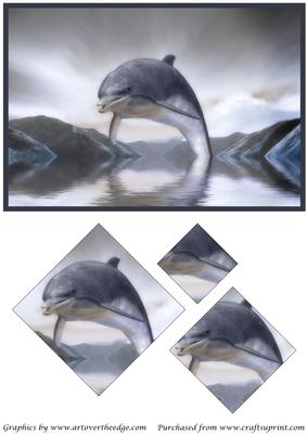 Dolphin Fantasy Diamond Pyramid