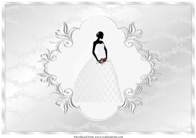 Bride with Lace Dress A4