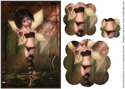 Flute Fairy Scalloped Pyramid 2