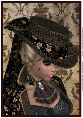 Vintage Lady A4 2