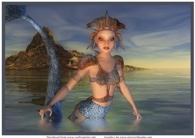 Fairy Mermaid A4 2