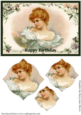 Victorian Girl Splendid Pyramid
