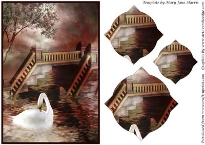 Swan Fantasy Splendid Pyramid