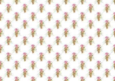 Christmas Cones with Bows Backing Paper
