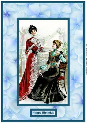 Vintage Ladies A4
