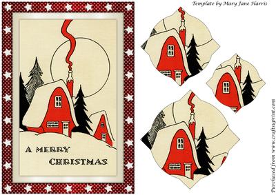 Christmas Houses Splendid Pyramid