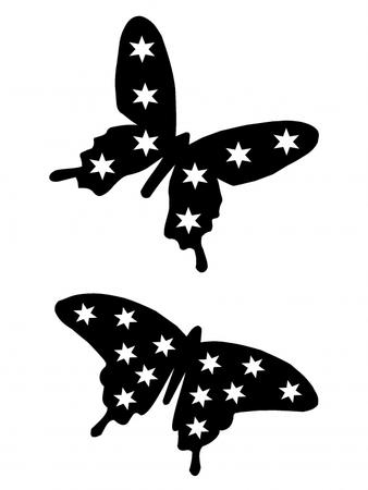 Christmas Butterflies