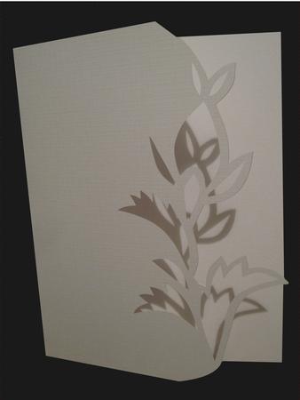 Over the Edge Floral Border Craft Pattern