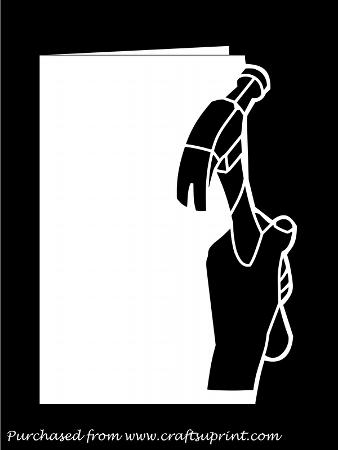 OVER THE EDGE FATHERS DAY CARD