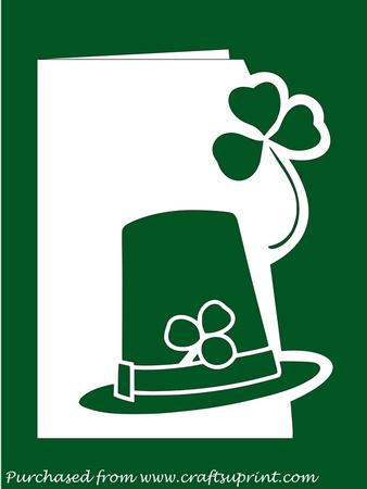 Over the Edge St Patricks Day Card