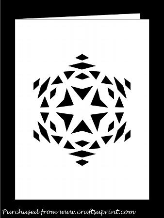 Snowflake Card 2