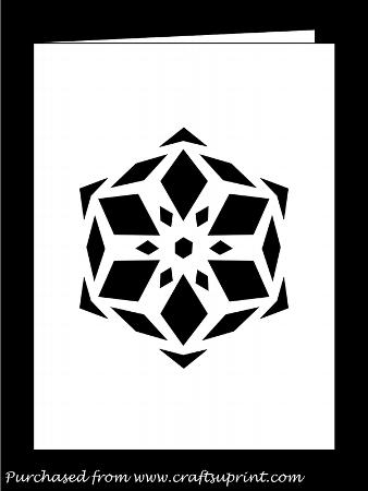 Snowflake Card 4