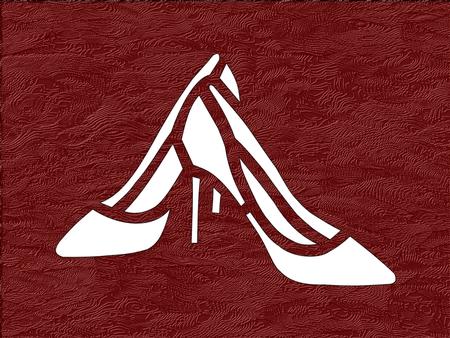 Lady Shoes Card