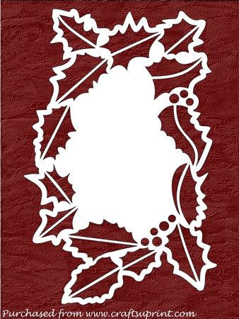 CHRISTMAS WREATH MAT 2