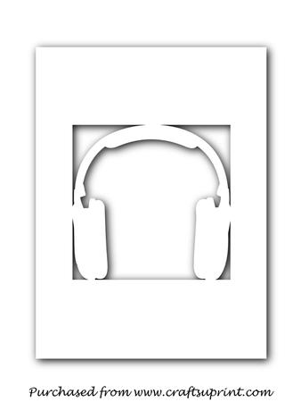 Head Phones Card