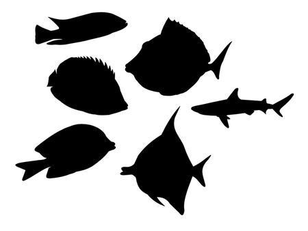 Fish Silhouettes