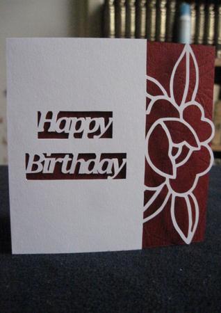 Anniversary Over The Edge Card
