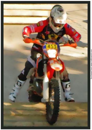 Hard Enduro Rider A4