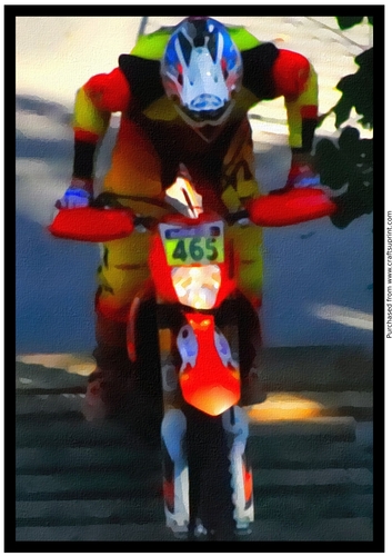 Hard Enduro Rider A4 2