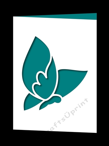 BUTTERFLY CARD 6