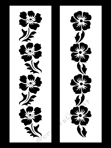 FLORAL BOOKMARKS 1