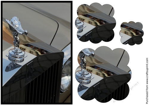 Classic Cars Scalloped Pyramid 1