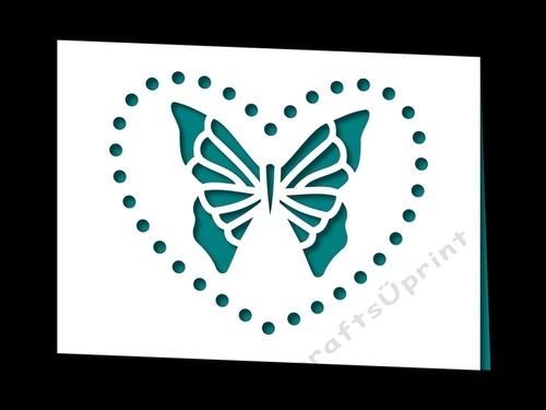 BUTTERFLY CARD 8