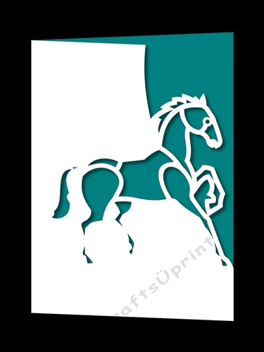 OVER THE EDGE HORSE CARD 2